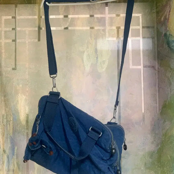 [BUNJANG] Kipling Navy Crossbody Bag / 키플링 크로스백