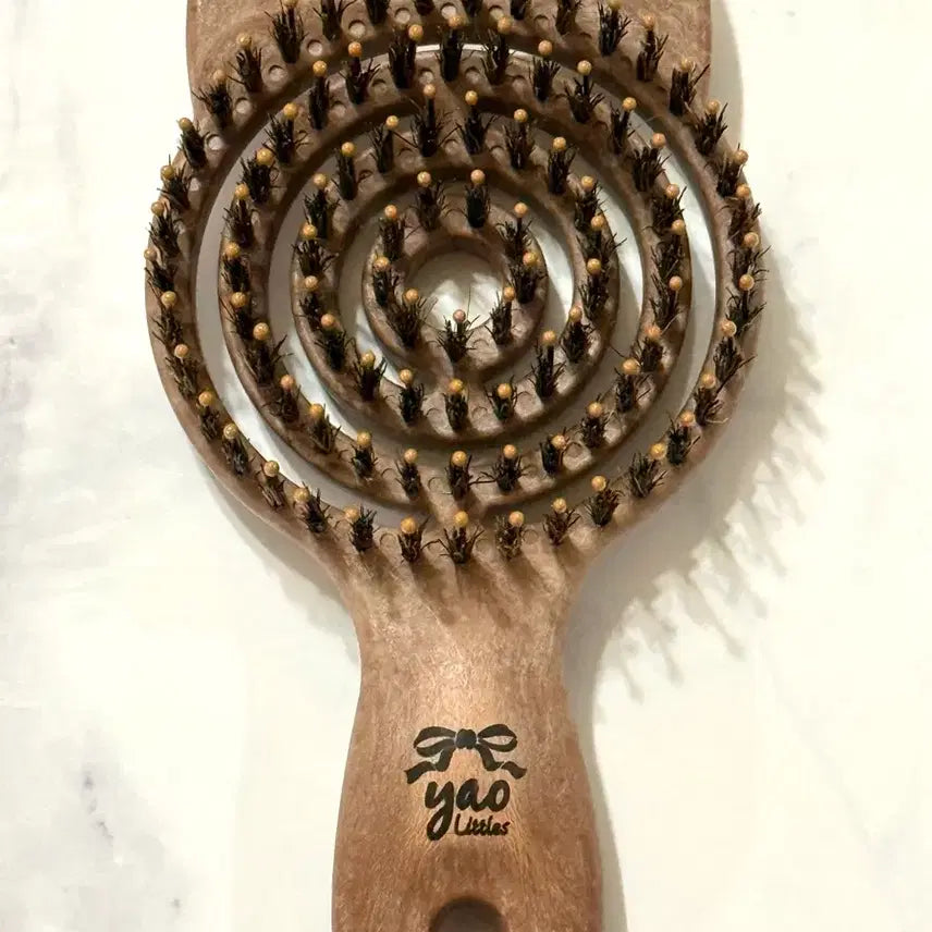 [BUNJANG] Yao Littles Kitty Boa Brush / [새제품] 야오 리틀즈 키티 보아 브러쉬
