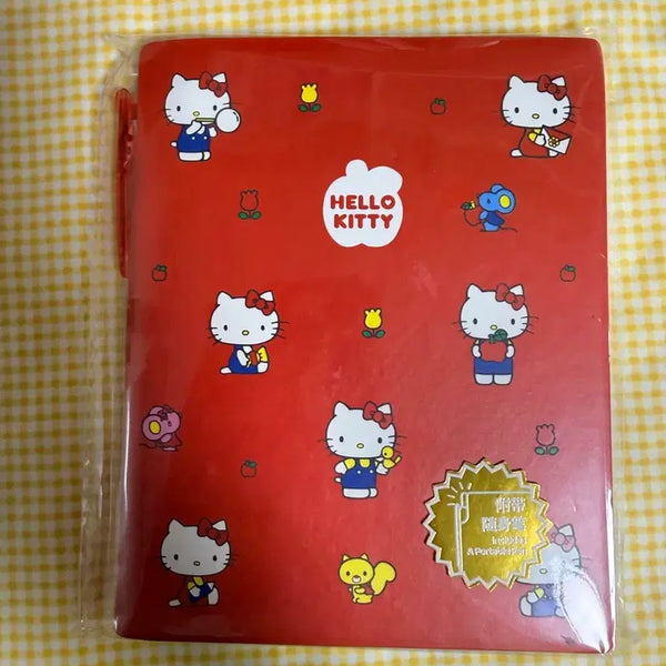 [BUNJANG] Hello Kitty Pen and Notebook Set / 키티 펜 줄 노트 셋트