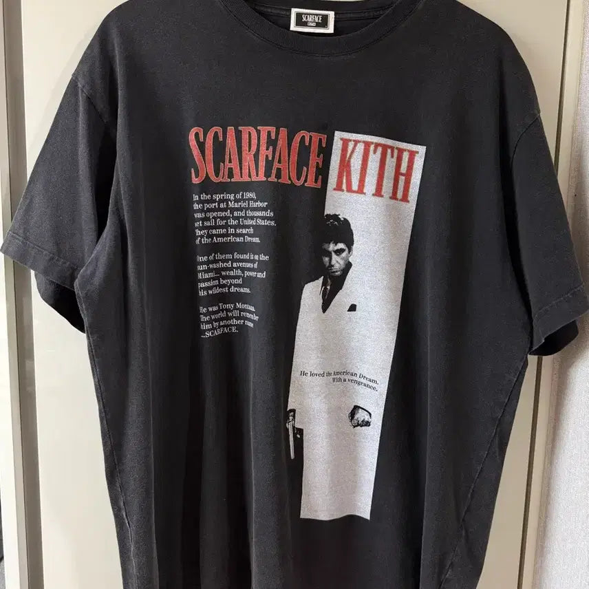 [BUNJANG] Kith Scarface T-Shirt / Kith 키스 스카페이스 티셔츠 L