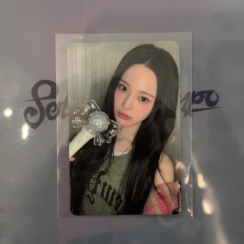 [BUNJANG] Izna Bang Jimin 3rd Week Studio Live Photocard / 이즈나 방지민 메트로놈 3주차 공방 포카 역조공