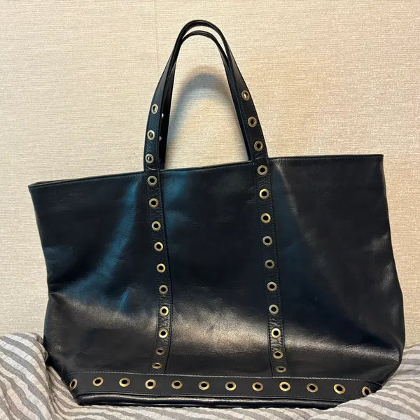 [BUNJANG] Vanessa Bruno Cabas Bag Eyelet Detail Cowhide Leather / 바네사브루노 카바스 백 아일렛장식 소가죽