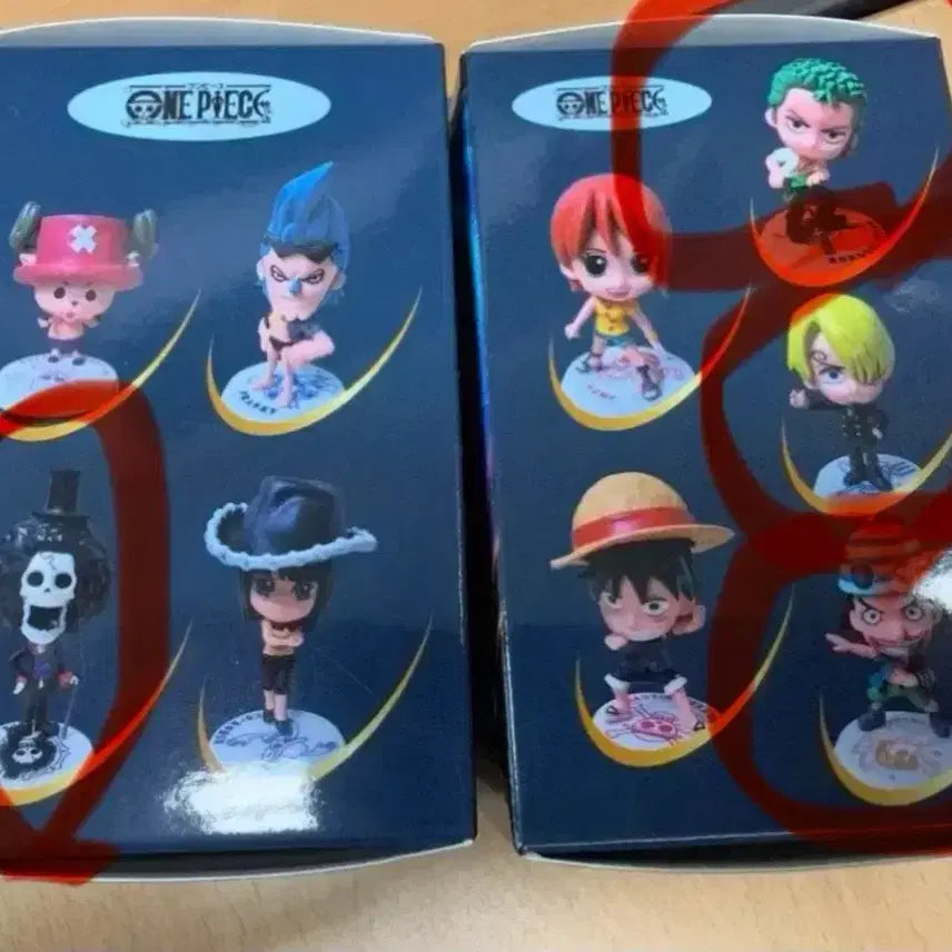 [BUNJANG] One Piece Zoro, Sanji, Brook, Usopp 4-Figure Set / 원피스 피규어 세트_조로&상디&브룩&우솝 4종
