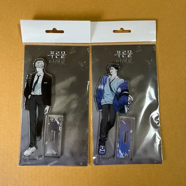 [BUNJANG] Toonique Blue Under the Sea Acrylic Stand Set / 투니크 푸른뭍아래로 아크릴 스탠드 2종