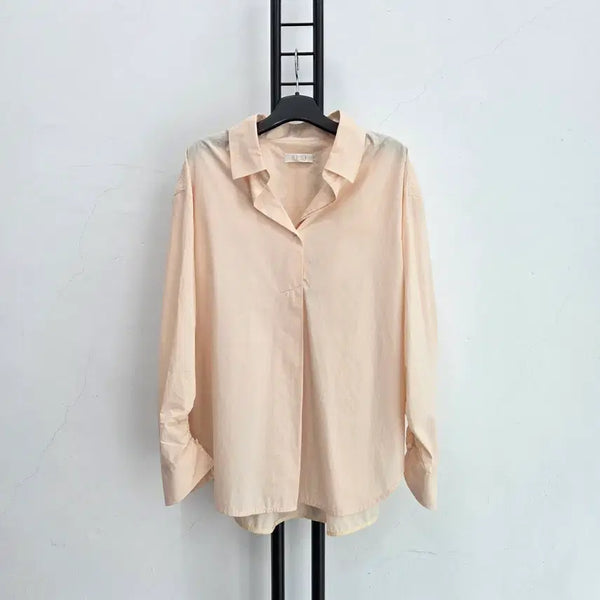 [BUNJANG] SJ.SJ Cotton Shirt Beige / 정품 에스제이 에스제이 SJ.SJ 면셔츠 베이지