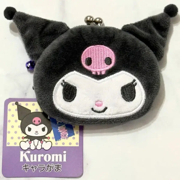 [BUNJANG] Sanrio Kuromi Gamaguchi Coin Purse Keychain / [새제품] 산리오 쿠로미 가마구치 동전지갑 키홀더