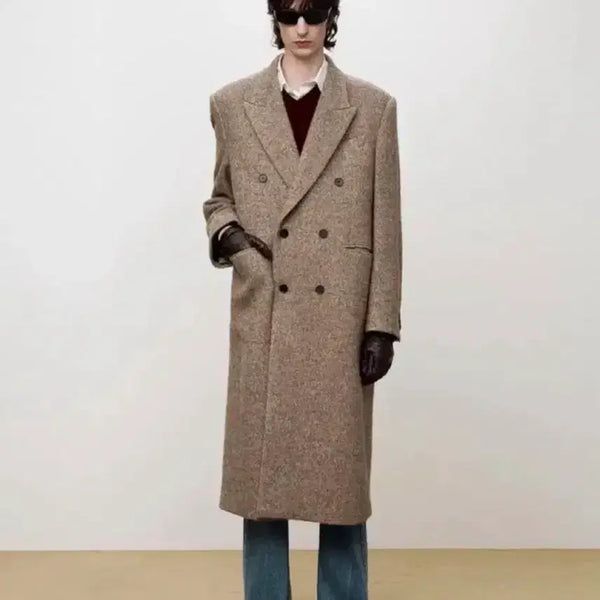 [BUNJANG] Tonywack 25FW Alpaca Beige Coat M / 토니웩 25fw 알파카베이지코트 M
