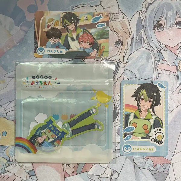 [BUNJANG] NiziU Rimi April Fools' Day Cheki 2 Types Sticker Set Bundle / 일괄) 이나미 라이 니지유치원 만우절 체키 2종 스티커 세트