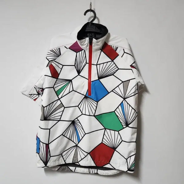 [BUNJANG] Galvin Green Gore-Tex Pattern Short-Sleeve Jacket / 갤빈그린 고어텍스 패턴 반팔 자켓