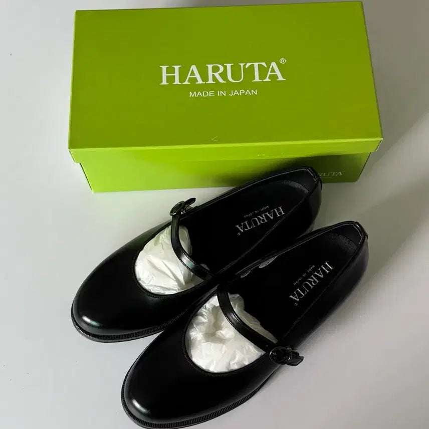 [BUNJANG] Haruta Women's Genuine Leather Mary Jane Shoes Size 245 / 하루타 여성용 소가죽 메리제인 245 [새상품]