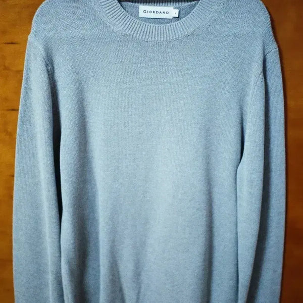 [BUNJANG] Giordano Grey Knit L / 지오다노 회색 니트 L