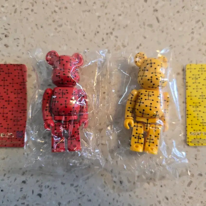 [BUNJANG] Medicom Toy Bearbrick Series 9 Pattern Jeongyeok 2 Types Sealed Bundle Set / 베어브릭 9탄 패턴 정역 2종 미개봉 일괄 카드 O