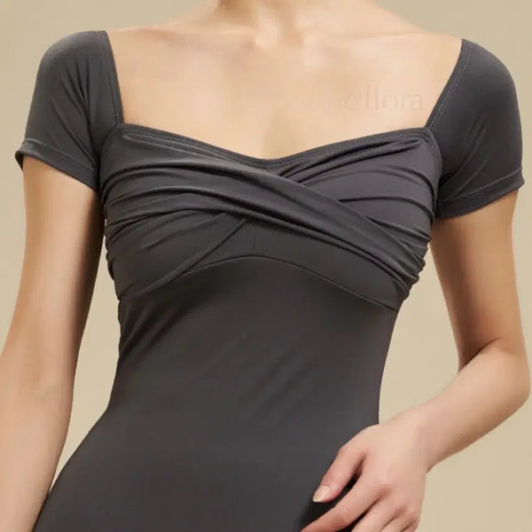 [BUNJANG] Eflora Leotard XL Black / 이플로라 레오타드