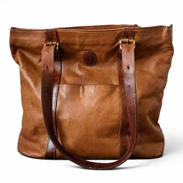 [BUNJANG] SOT Sinai Orice Leather Tote Bag / 소트 sot 시나이 오리체 오일 레더 토트백 포터 or 랄프로렌 스타일