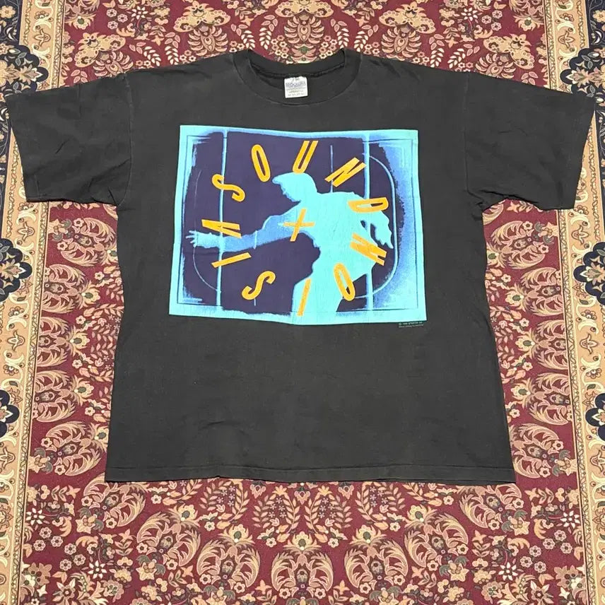 [BUNJANG] OS David Bowie 90s Sound Vision Band T-Shirt / [OS] 90s 데이비드 보위 Sound Vision 밴드티
