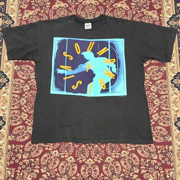 [BUNJANG] OS David Bowie 90s Sound Vision Band T-Shirt / [OS] 90s 데이비드 보위 Sound Vision 밴드티