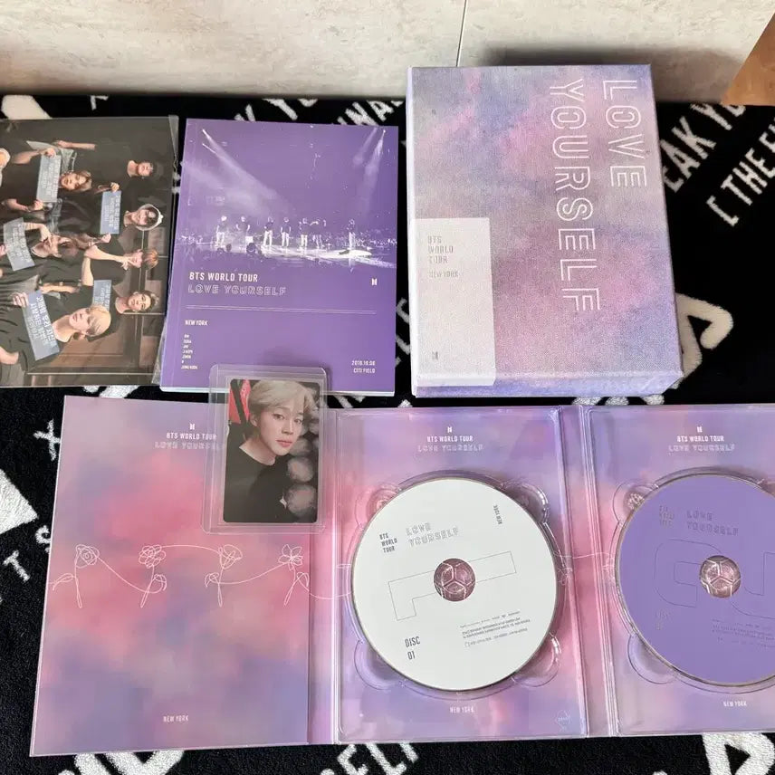 [BUNJANG] BTS New York DVD Jimin Photocard Bundle Set / 방탄소년단 뉴욕dvd (지민 포카) 풀셋