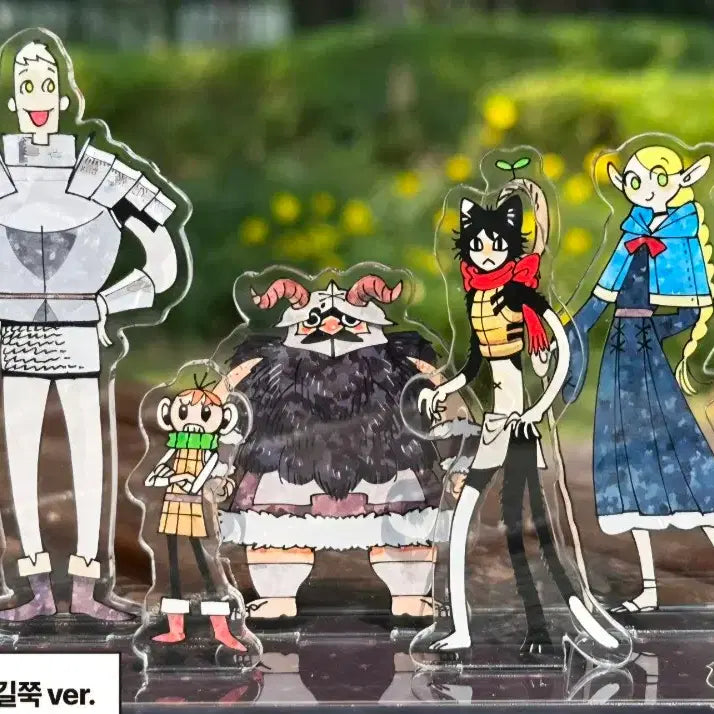 [BUNJANG] Dungeon Meshi Acrylic Diorama - Tall / 던전밥 아크릴 디오라마 길쭉