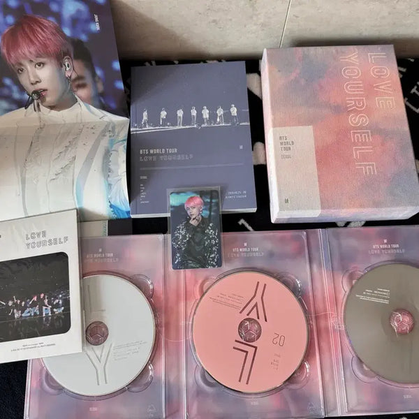 [BUNJANG] BTS LOVE YOURSELF WORLD TOUR Seoul DVD Bundle Set Photocard / 방탄소년단 서울dvd (태형 포카) 풀셋