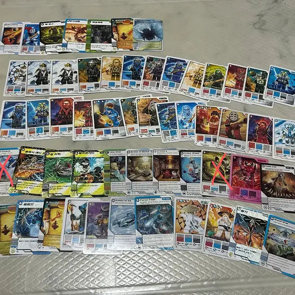 [BUNJANG] Lego Ninjago & Super Heroes Vintage Card Bundle Set / 레고 닌자고, 슈퍼 히어로 옛날 카드 일괄