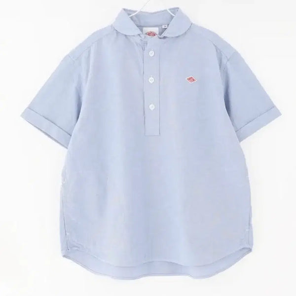 [BUNJANG] DANTON Short Sleeve Shirt Blue Size 36 / 단톤 반팔 셔츠 블루 36사이즈