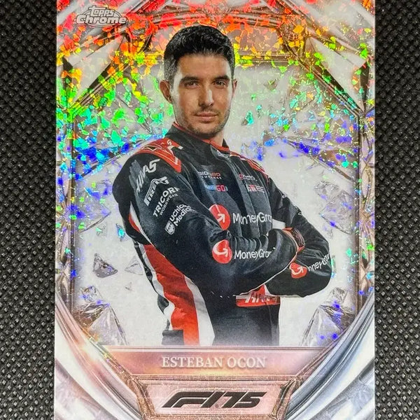 [BUNJANG] 2025 Topps Chrome Esteban Ocon Card / 2025 탑스 크롬 f1 에스테반 오콘 카드