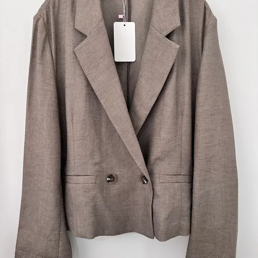 [BUNJANG] Kim Seo Ryong Signature Linen Blend Double Jacket / [77] 김서룡 시그니처 린넨 혼방 더블 자켓