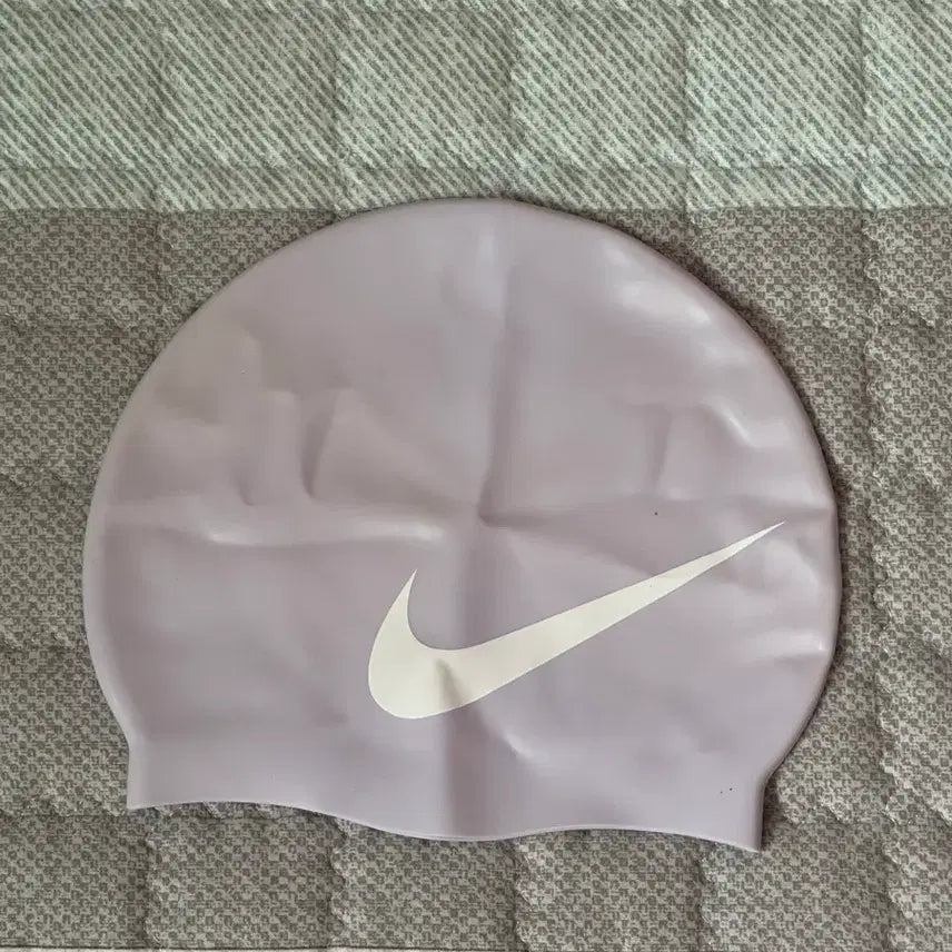 [BUNJANG] Nike Swim Big Swoosh Silicone Swim Cap Purple / 나이키스윔 빅 스우시 실리콘 수모 캡, 퍼플
