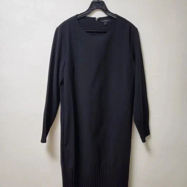 [BUNJANG] COS Black Pleated Hem Midi Dress / 코스 원피스 55-66