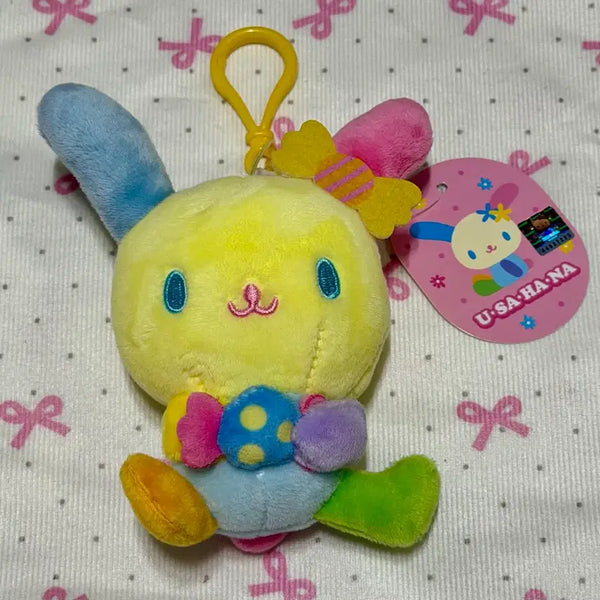 [BUNJANG] Sanrio Usahana Candy Charm Doll / 정품 새상품 산리오 우사하나 캔디 키링 인형