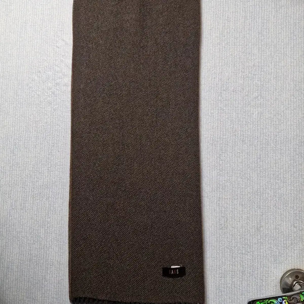 [BUNJANG] Daks 100% Wool Herringbone Pattern Muffler / 닥스 모100 머플러 30X170