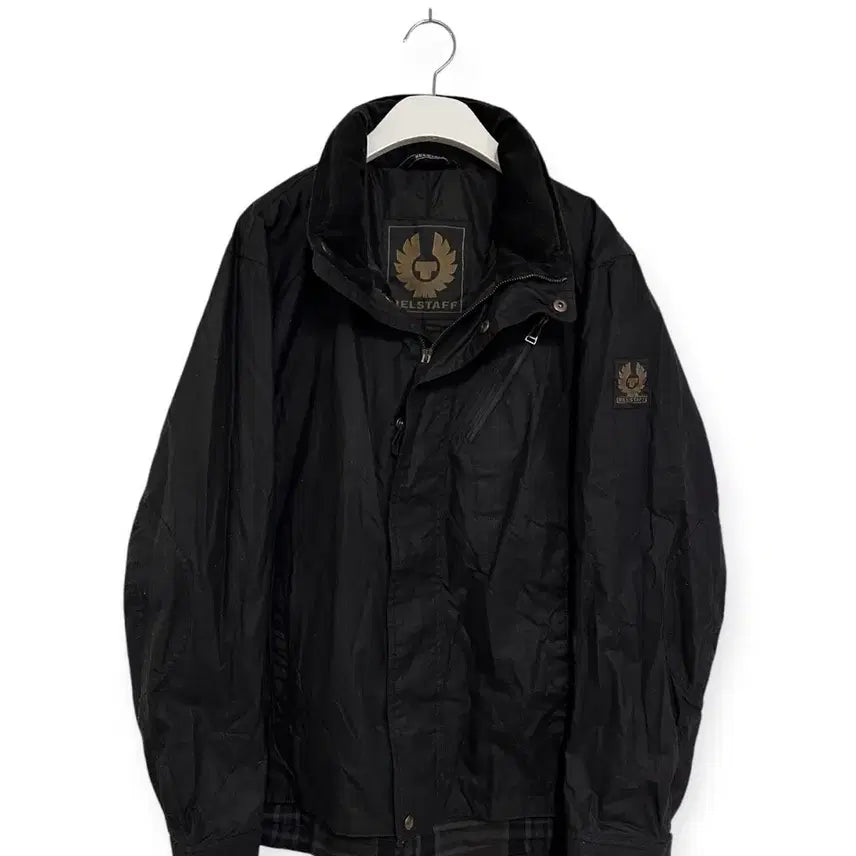[BUNJANG] Belstaff Black Waxed Jacket / 벨스타프 블랙 왁싱 자켓