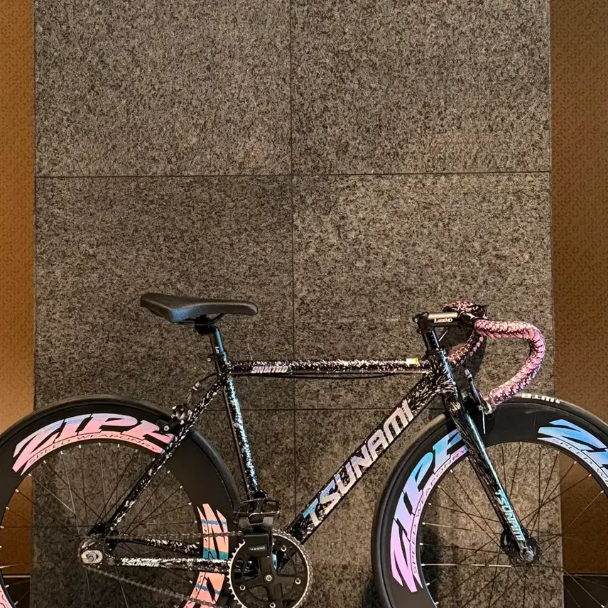 [BUNJANG] Tsunami SNM100 "Flaming Black" Frame Set / 쓰나미 snm100 불꽃 블랙