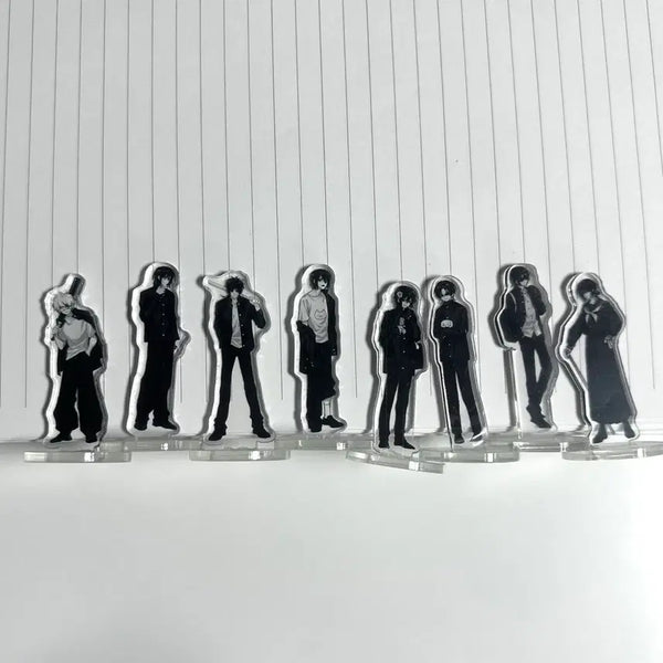 [BUNJANG] Gakuran Character Mini Acrylic Stand Bundle Set / 일괄) 가쿠란 캐릭터 애니 미니 아크릴 스탠드 미소년 오타쿠 소품 방꾸