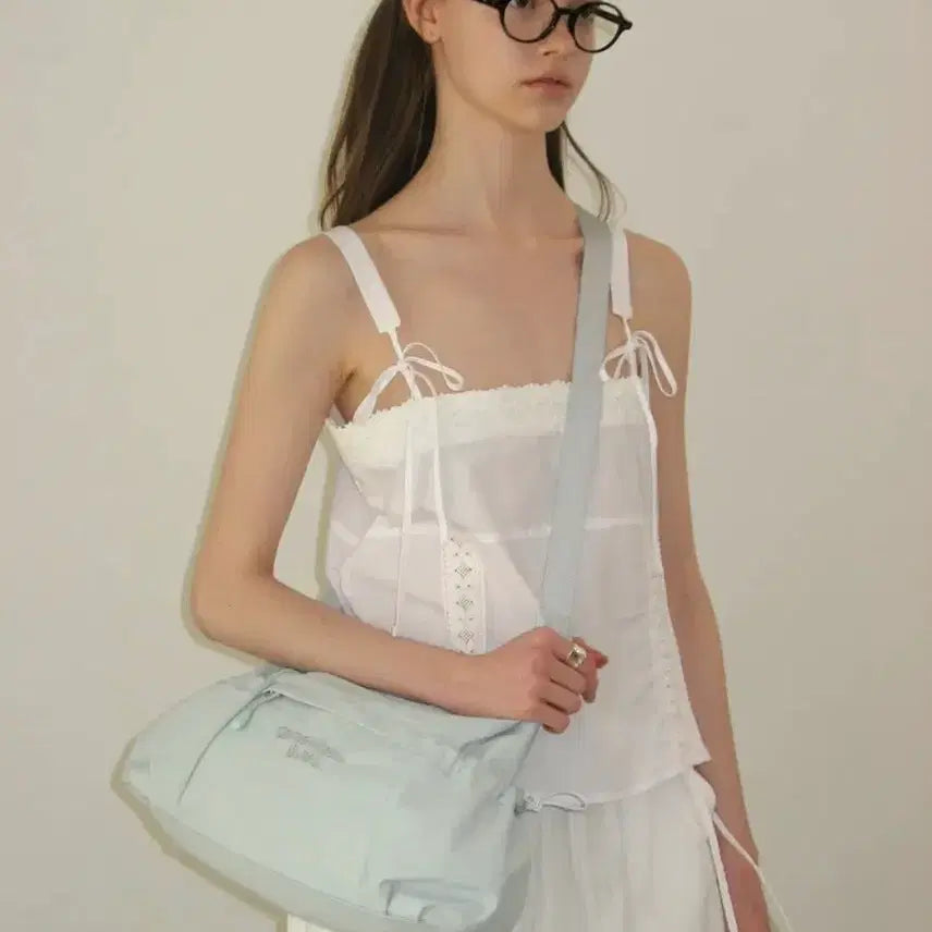 [BUNJANG] Somewhere Better PP Strong Crossbody Bag (Aqua Mint) / 썸웨어버터 PP스트롱 크로스백 (아쿠아민트)