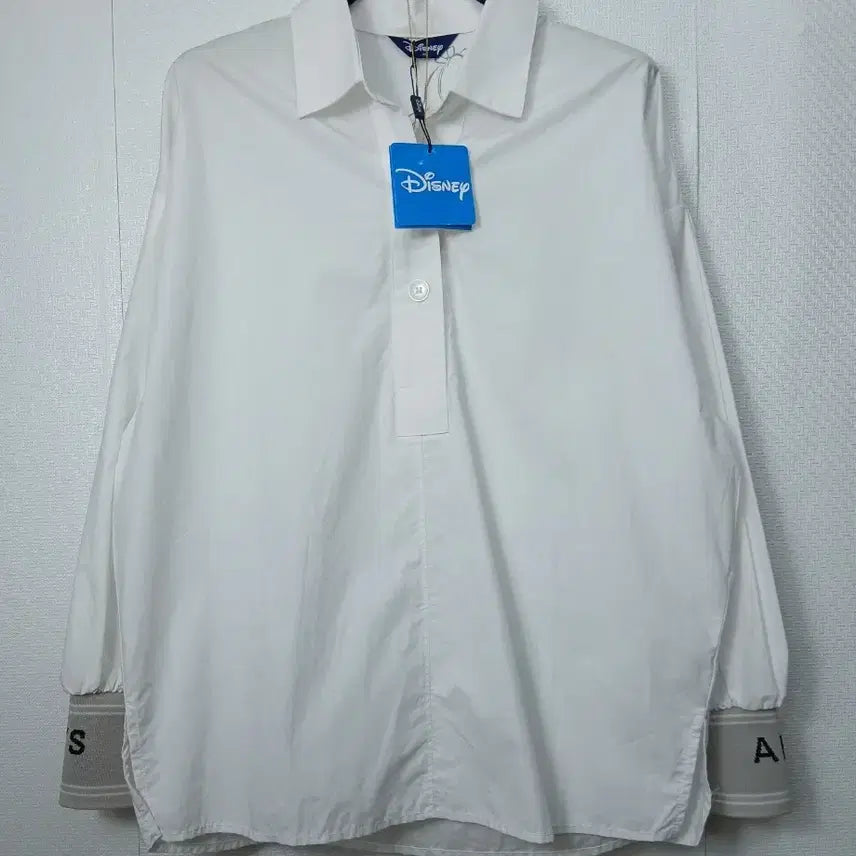 [BUNJANG] Disney White Cotton Shirt - Size 90 (Oversized Fit) / 새상품 ) 디즈니 셔츠 90 ( 55,66 )