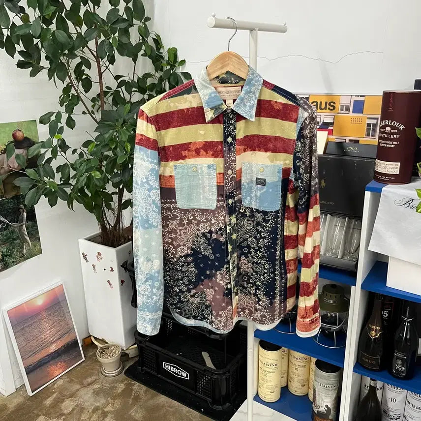 [BUNJANG] Denim & Supply Pocket Shirt Small / 데님앤서플라이 포켓 셔츠 S