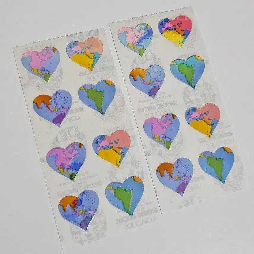 [BUNJANG] Sandy Lion Pearly Earth Heart / 샌디라이온 펄리 지구 하트