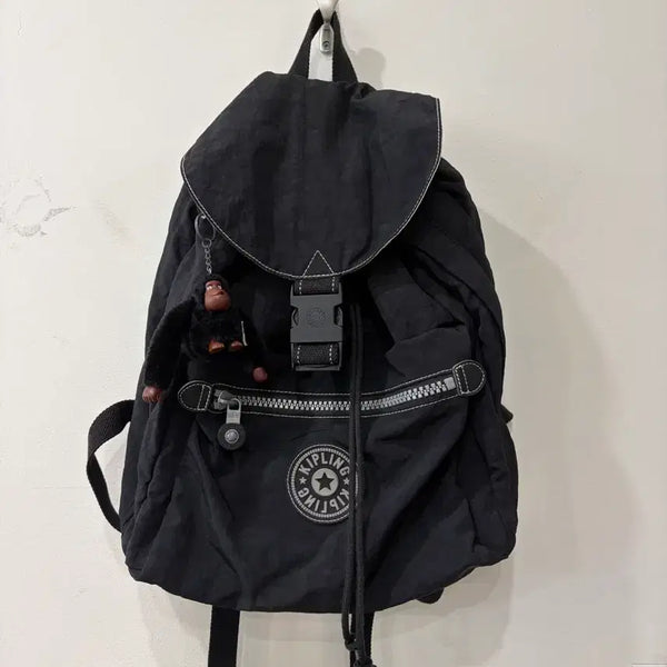 [BUNJANG] Kipling Drawstring Backpack / 236. 키플링 복조리 백팩 가방