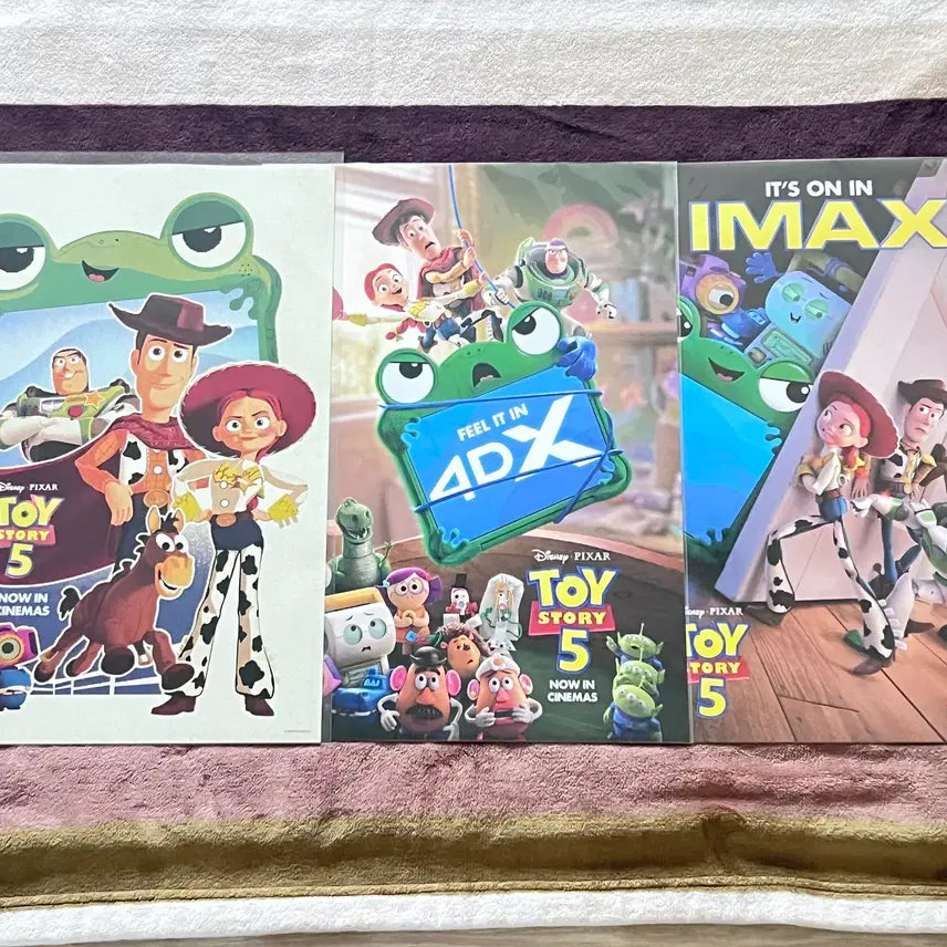 [BUNJANG] Toy Story 5 Movie Premiere Special Poster Set (3 Types) / 토이스토리5 영화 관람 특전(포스터 3종)