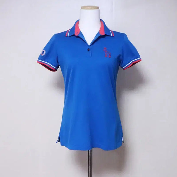 [BUNJANG] Hazzys Golf Women's Short Sleeve Polo T-Shirt / 헤지스 골프 여성55 반팔 티셔츠(9)