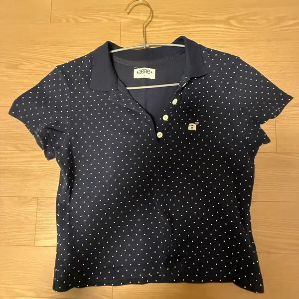 [BUNJANG] aeae Dot Short Sleeve T-Shirt - Size 1 / aeae 도트 반팔 1 사이즈