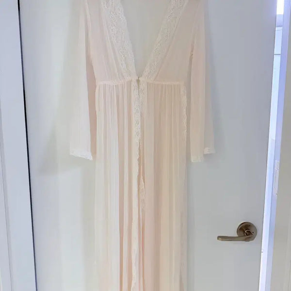 [BUNJANG] Fairy Pink Long Robe / 페어리 핑크 롱 로브