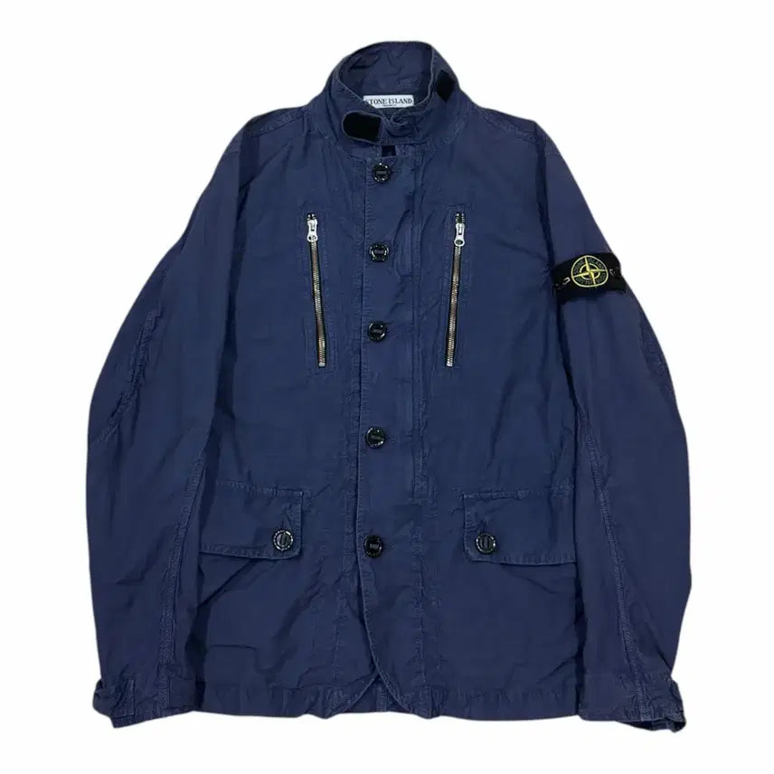 [BUNJANG] Stone Island Multi Pocket Field Jacket Parka Navy M / 10SS 스톤아일랜드 멀티 포켓 필드자켓 파카 네이비 M