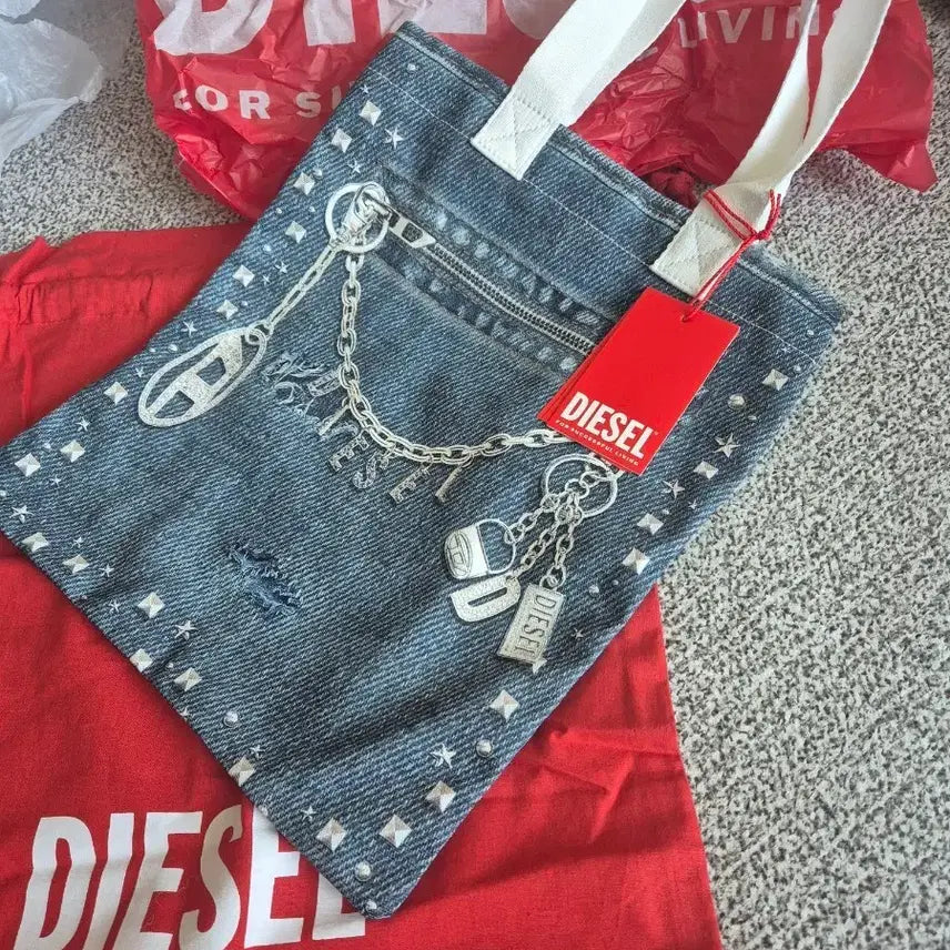 [BUNJANG] Diesel Shoulder Bag / (새상품) 디젤 숄더백, 디젤,디젤가방