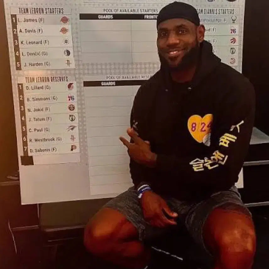 [BUNJANG] Kobe Bryant Tribute Korean Hoodie - Original / 코비 브라이언트 지지 추모 한국어 후드티 2종 오리지널