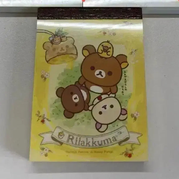 [BUNJANG] San-X Koguma (Honey Bear) Mini Memo Pad / 산엑스 리락쿠마 코구마 미니 메모지
