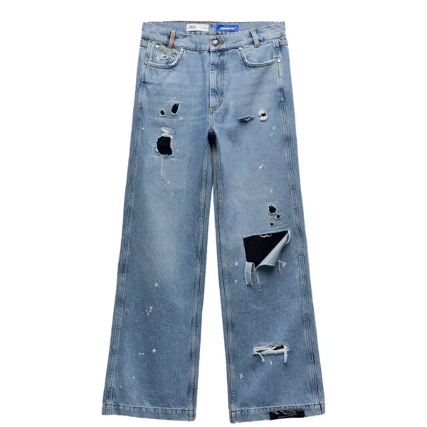 [BUNJANG] Ader Error x Zara Patchwork Jeans (Size 40) / 아더에러 자라 패치워크 진 (40)