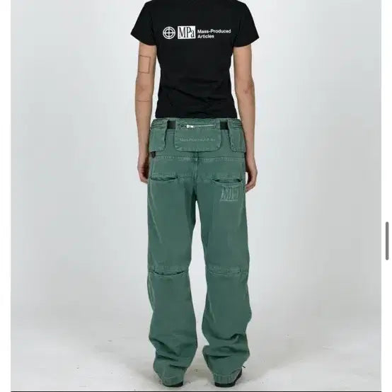 [BUNJANG] MPa Emerald Bag Pants (M Size) / [ M size ] MPa BAG PANTS (EMERALD)