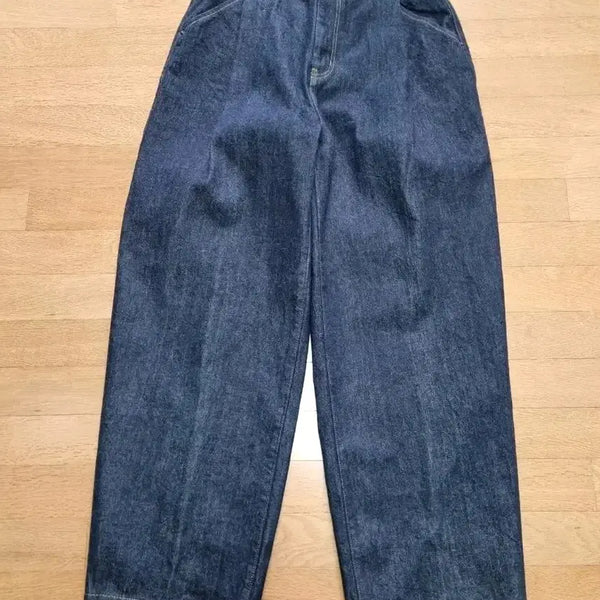 [BUNJANG] Bluesea Conmiel One-Pleat Denim Indigo 34 / 비슬로우 콘밀 원턱 데님 인디고 34